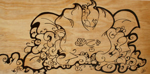 Flowers & Vines | Wood Wall Art