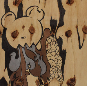 Bear Dreams | Wood Wall Art