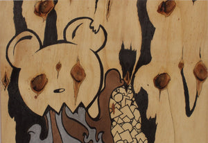 Bear Dreams | Wood Wall Art